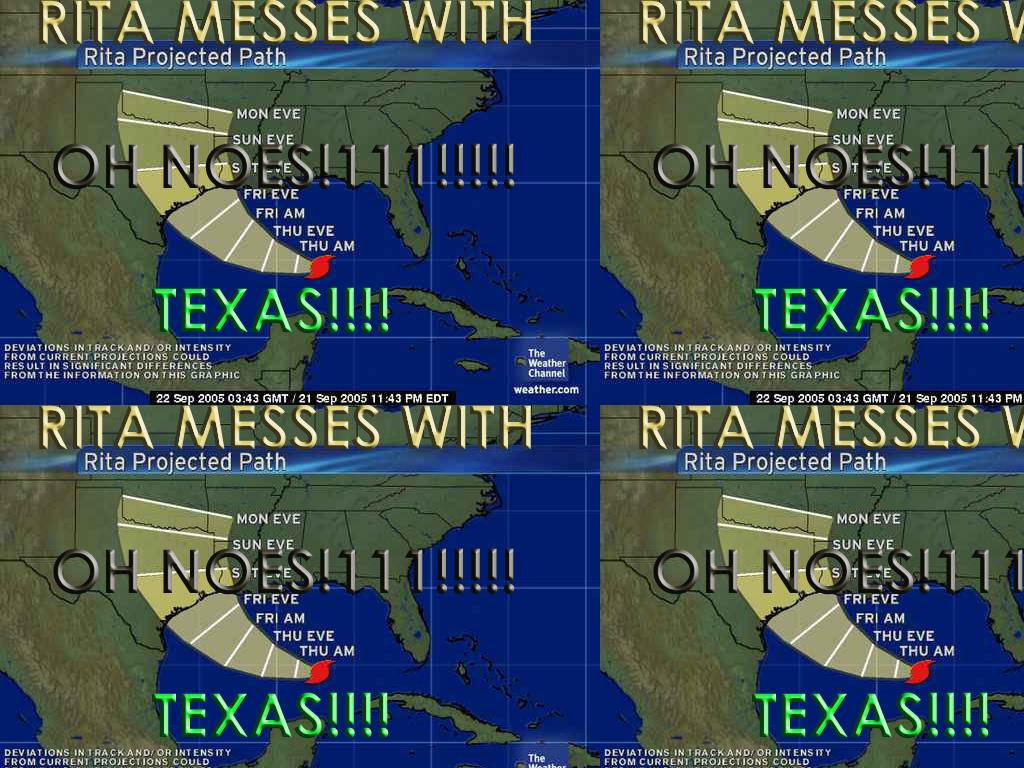 RitaMessesWithTexas