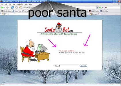 I Think Santa has finally lost his mind :(