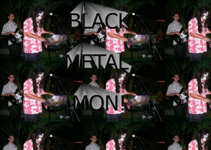 Steel Drum Black Metal