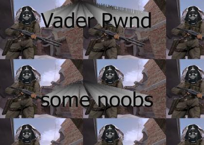 Vader is going to pwn some noobs : Vader sings Teh Noob Song
