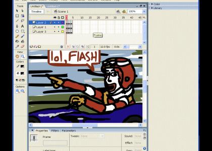 lol, flash 8