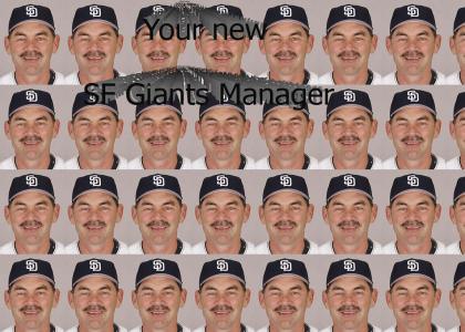 Your new SF Giants manager