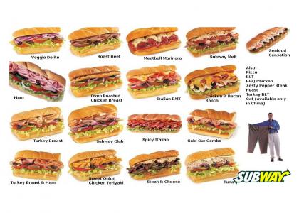 YTMND Poll: Favorite Subway Sandwich