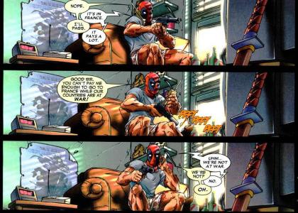Deadpool is Highly Confused