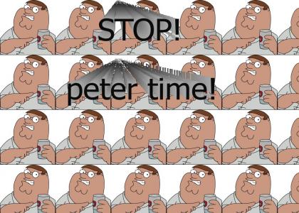 stop, peter time!