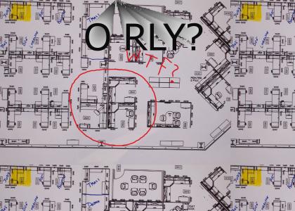 OMG, Secret Nazi Office Floorplan !!