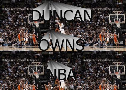 DUNCAN FOR THREE! (updated w/ better pic)