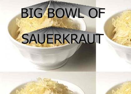 Big Bowl Of Sauerkraut