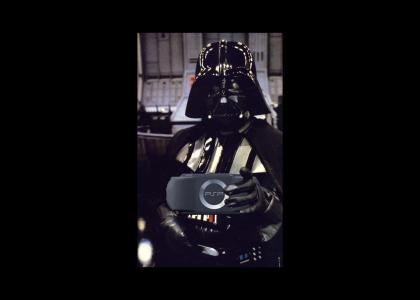 Darth Vader playing his PSP *REFRESH*
