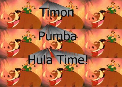 Timon and Pumba Hula