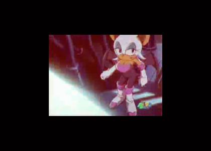 Rouge is shocked to find Shadow (using ytmnd fads)