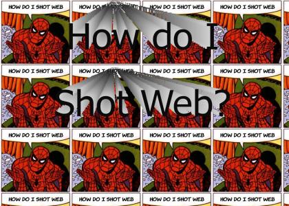 How do i shot web?