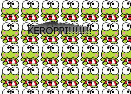 Keroppi Doesn't Change Facial Expressions