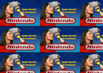 Nintendo, Apply directly to the Forehead!