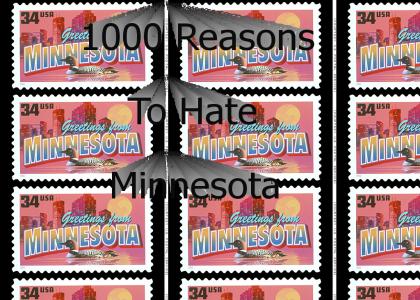 1000 Reasons To Hate Minnesota