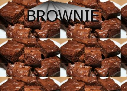 WHERE DID YOU GET THAT BROWNIE?