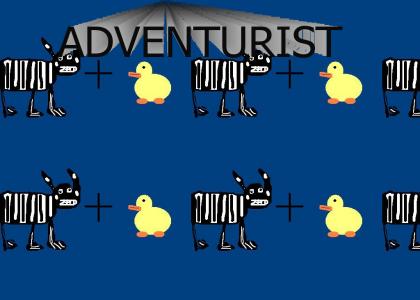 tHE aDVENtURES oF zEBrA AnD dUcKIE