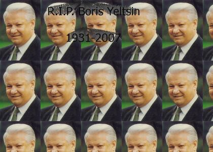 R.I.P. Boris Yeltsin