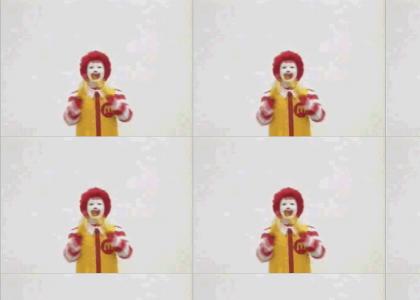 Ronald McDonald will Rock You!