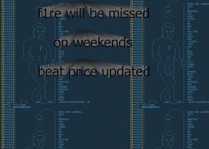 f1re will be missed. (Ascii emo edition w/beats