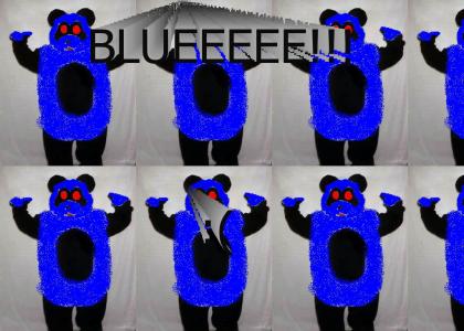 BLUE PANDA BEAR :((((