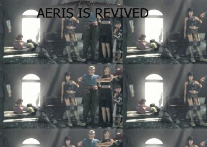 Aeris is revived in Advent Children