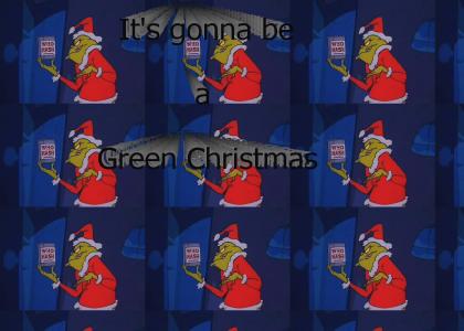 The Grinch really like green