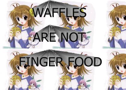 Anime likes waffles