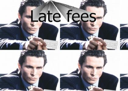 Patrick Bateman had one weakness