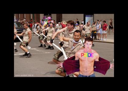 OMG, Secret Nazi Gay Pride Parade!!!!!