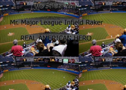 Mr. Major League Infield Raker