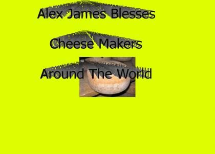 Alex James' Cheese Wheel