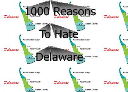 1000 Reasons To Hate Delaware