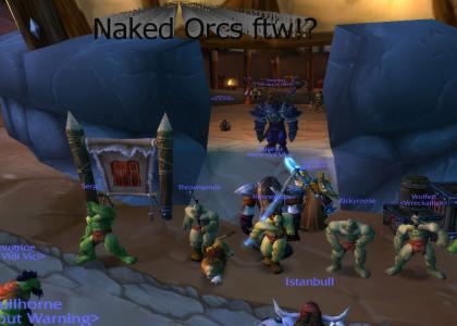Naked Orc Auction House Dance ftw!