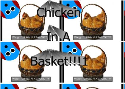 chicken in a basket!