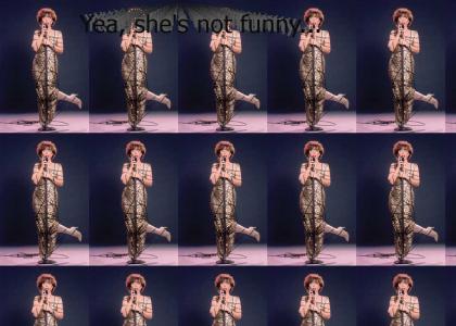 Rita Rudner tells a joke