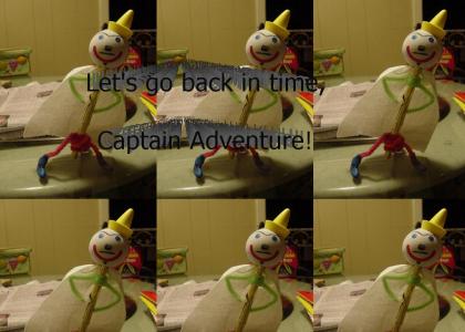 Captain Adventure!! The greatest super hero ever!