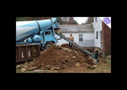 Ted Stevens Explains a Cement Truck