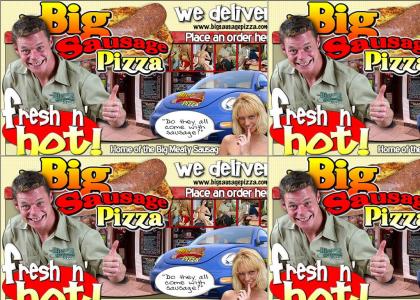 Big Sausage Pizza