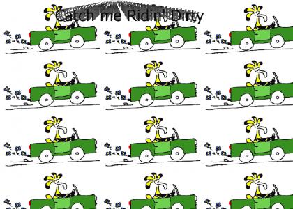 Cartoon Birdy's Riding Dirty