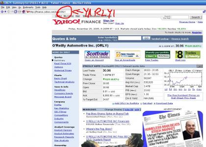 ORLY is a stock? O RLY?
