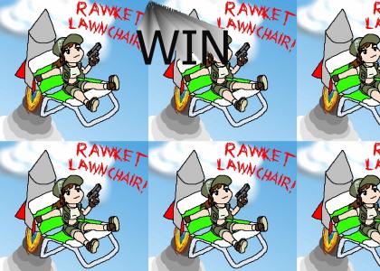 Rawket LAWNCHAIR!