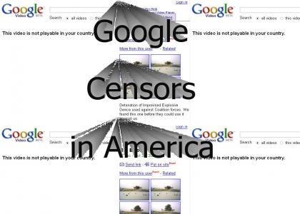 Google Censors in America