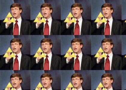 Bill Gates got the Triforce