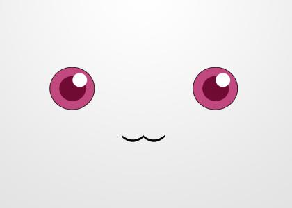 Kyubey stares into your soul...