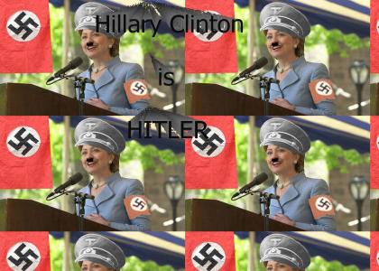 Hilary Clinton p00ns Hitler
