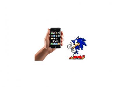 iPhone has all of sonic's apps