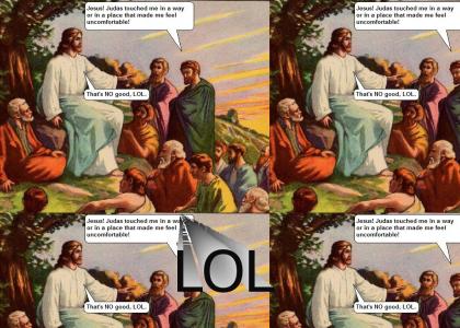 Jesus with Sonic Advice, LOL