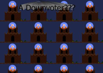 Mario...is A DOWNVOTER!