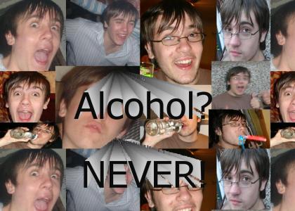 Luke Kelsey doesn't drink